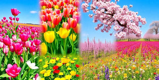  Colourful flowers in stunning natural landscapes for enthusiasts.