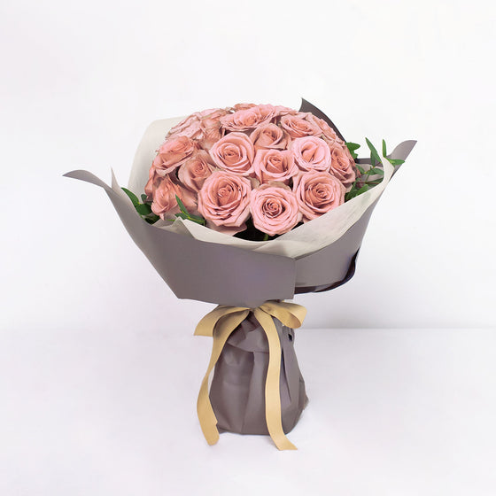 cappuchino roses bouquet