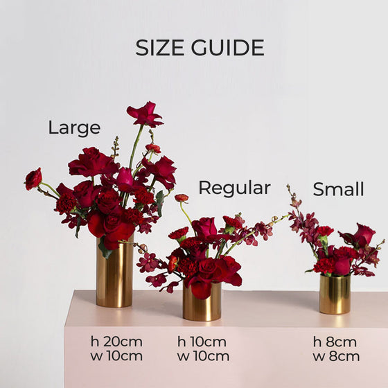 cider with rose size guide