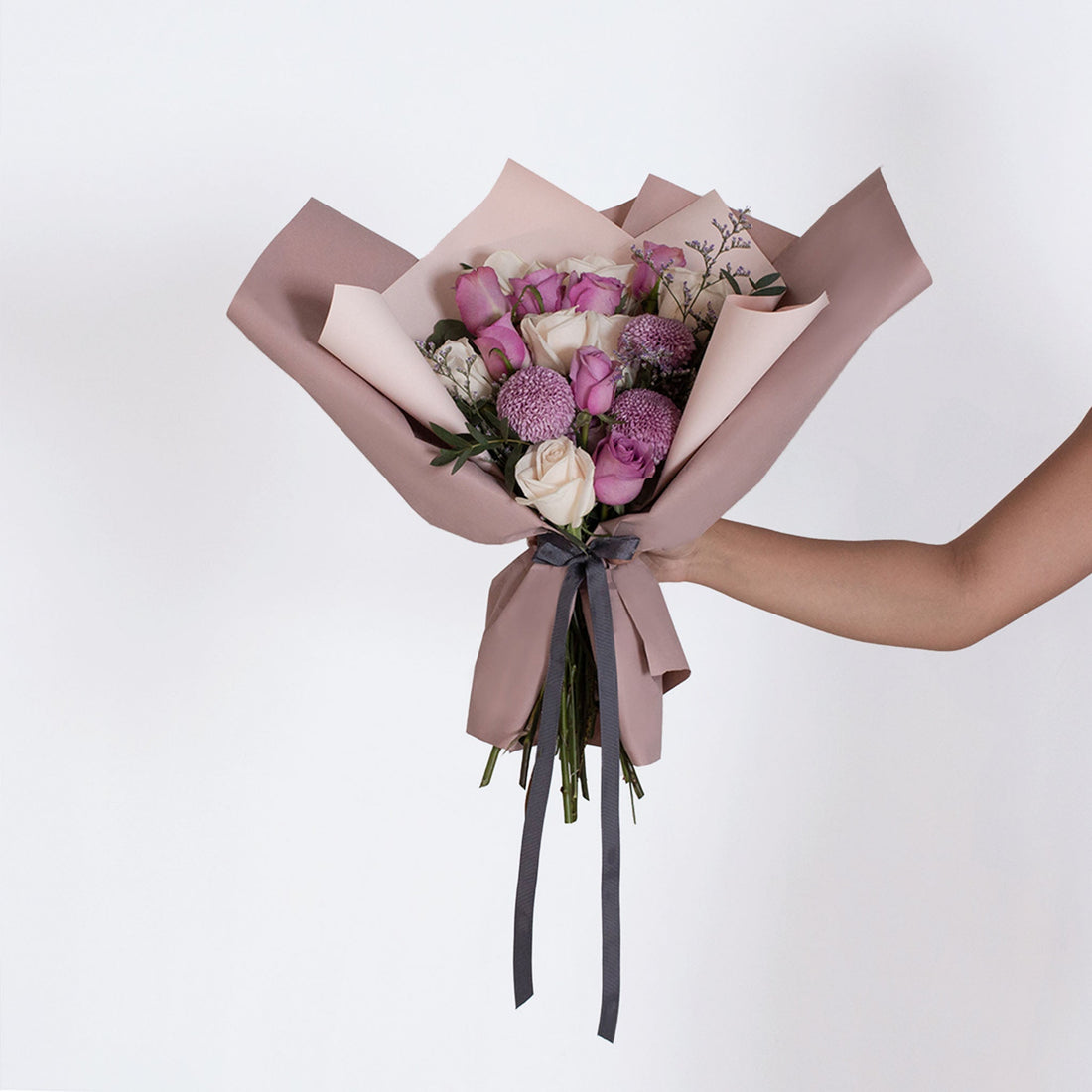  mauve bouquet